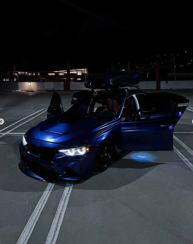 Ravoony Plus Pure Metallic Navy Blue Vinyl Wrap