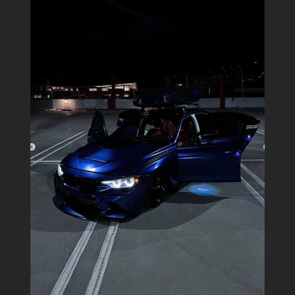 Ravoony Plus Pure Metallic Navy Blue Vinyl Wrap