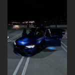 Ravoony Plus Pure Metallic Navy Blue Vinyl Wrap