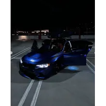 Pure Metallic Navy Blue Vinyl Wrap