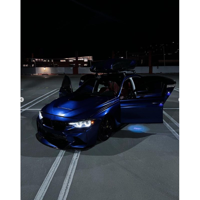 Pure Metallic Navy Blue Vinyl Wrap
