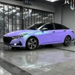 Ravoony Plus Ceramics Lavender Blue Vinyl Car Wrap
