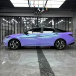 Ravoony Plus Ceramics Lavender Blue Vinyl Car Wrap