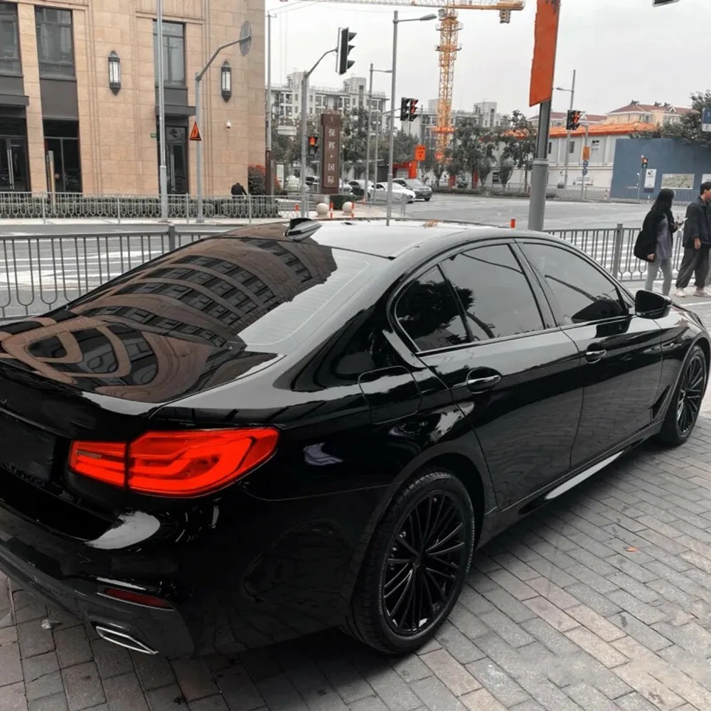 Ravoony Plus PET Super Gloss Repairable Dry Black Car Wrap