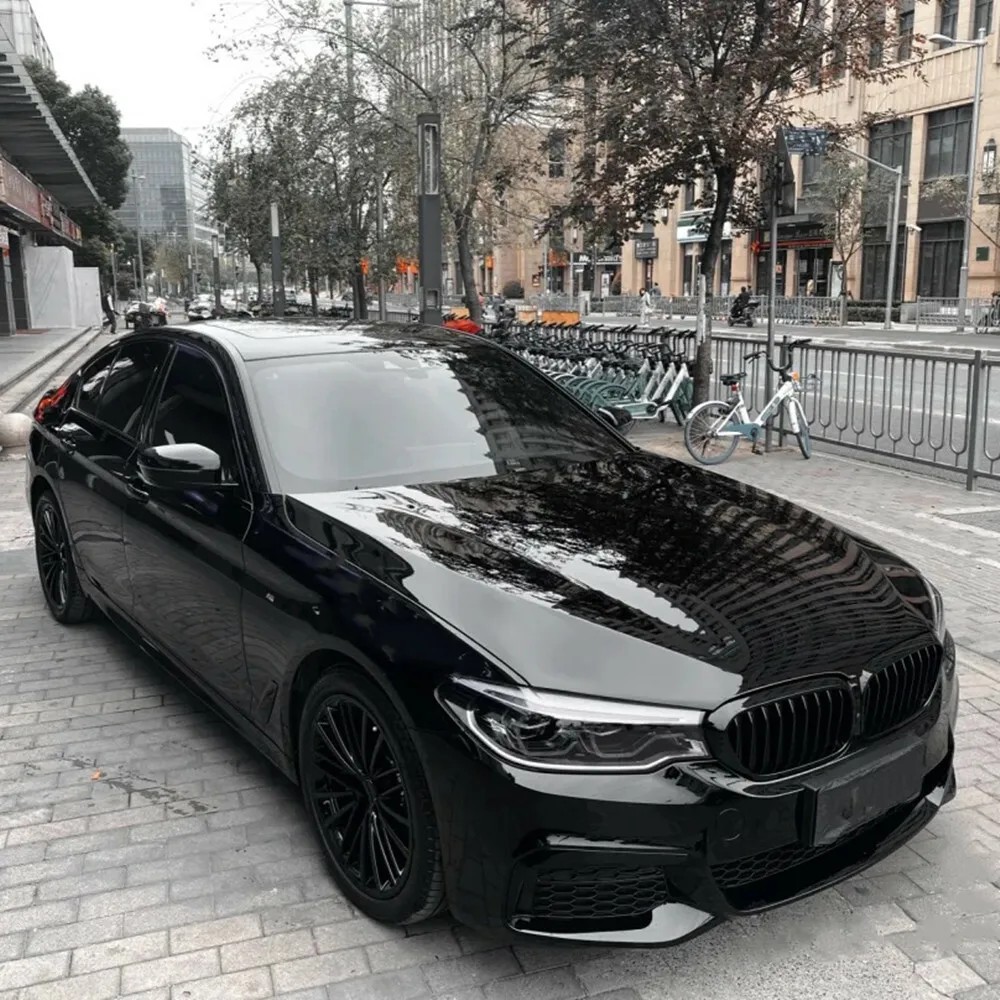 Ravoony Plus PET Super Gloss Repairable Dry Black Car Wrap