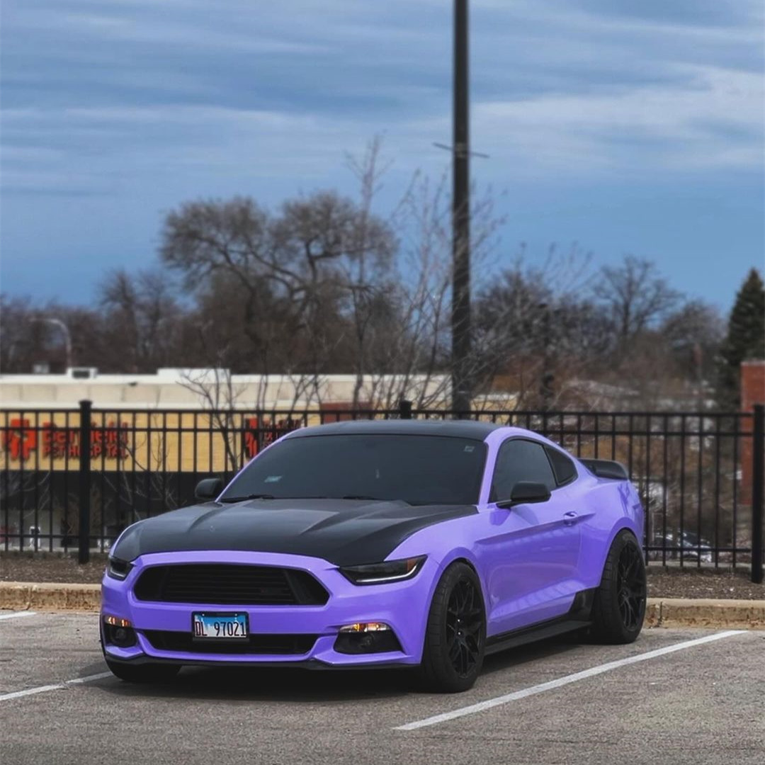 Ravoony Plus Glossy Lavender Purple Car Wrap