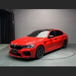 Ravoony Plus Glossy Crystal Ferrari Red Vinyl Car Wrap