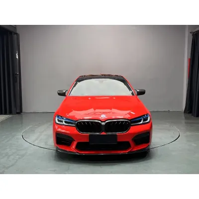 Ravoony Plus Glossy Crystal Ferrari Red Vinyl Car Wrap 02