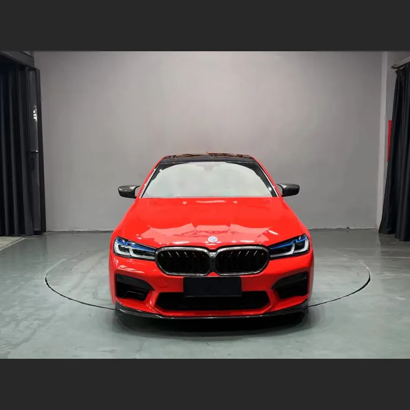 Ravoony Plus Glossy Crystal Ferrari Red Vinyl Car Wrap