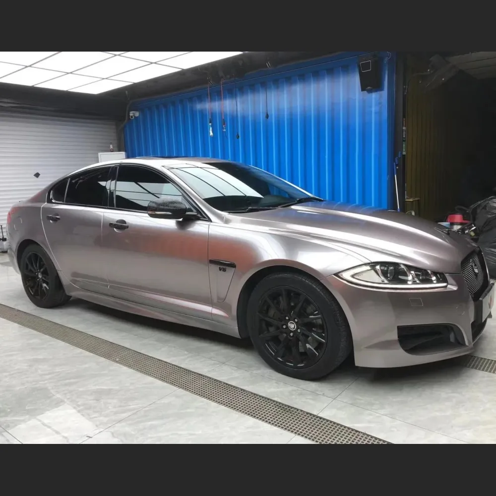  Ravoony Plus Metal Paint Combat Grey Car Vinyl Wrap