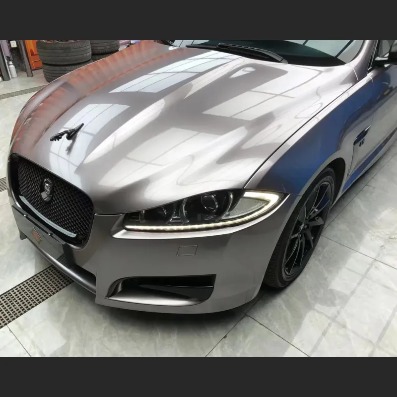  Ravoony Plus Metal Paint Combat Grey Car Vinyl Wrap