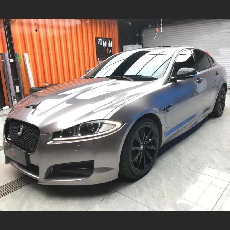  Ravoony Plus Metal Paint Combat Grey Car Vinyl Wrap