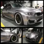  Ravoony Plus Metal Paint Combat Grey Car Vinyl Wrap