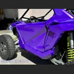 Ravoony Plus Glossy Fluorescent Purple Car Vinyl Wrap