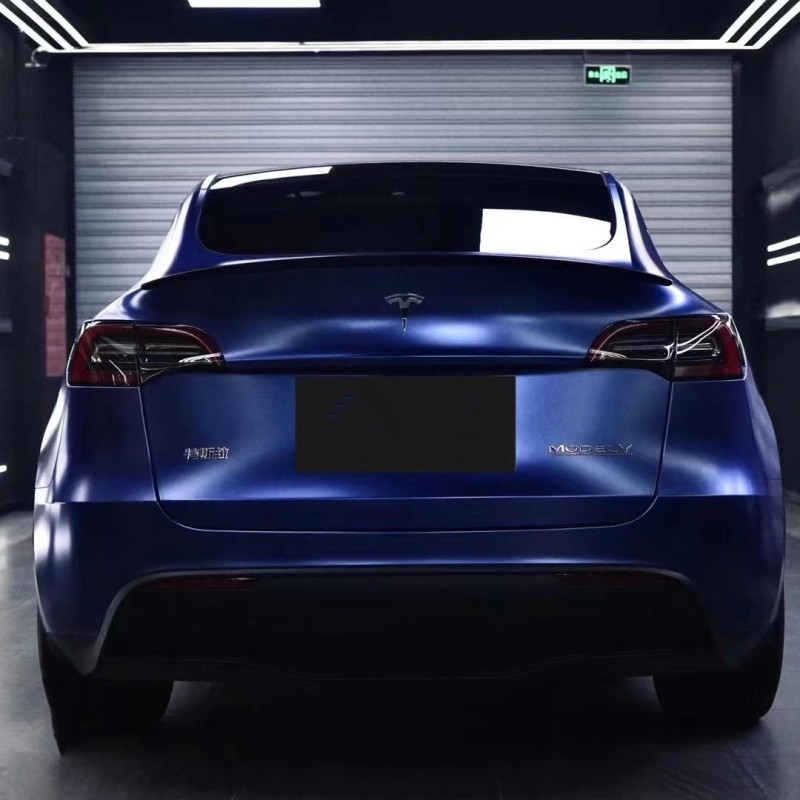 Pure Metallic Navy Blue Vinyl Wrap