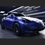 Ravoony Plus Pure Metallic Navy Blue Vinyl Wrap