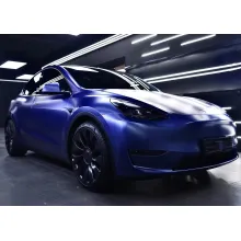 Pure Metallic Navy Blue Vinyl Wrap