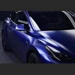 Ravoony Plus Pure Metallic Navy Blue Vinyl Wrap