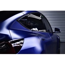 Pure Metallic Navy Blue Vinyl Wrap