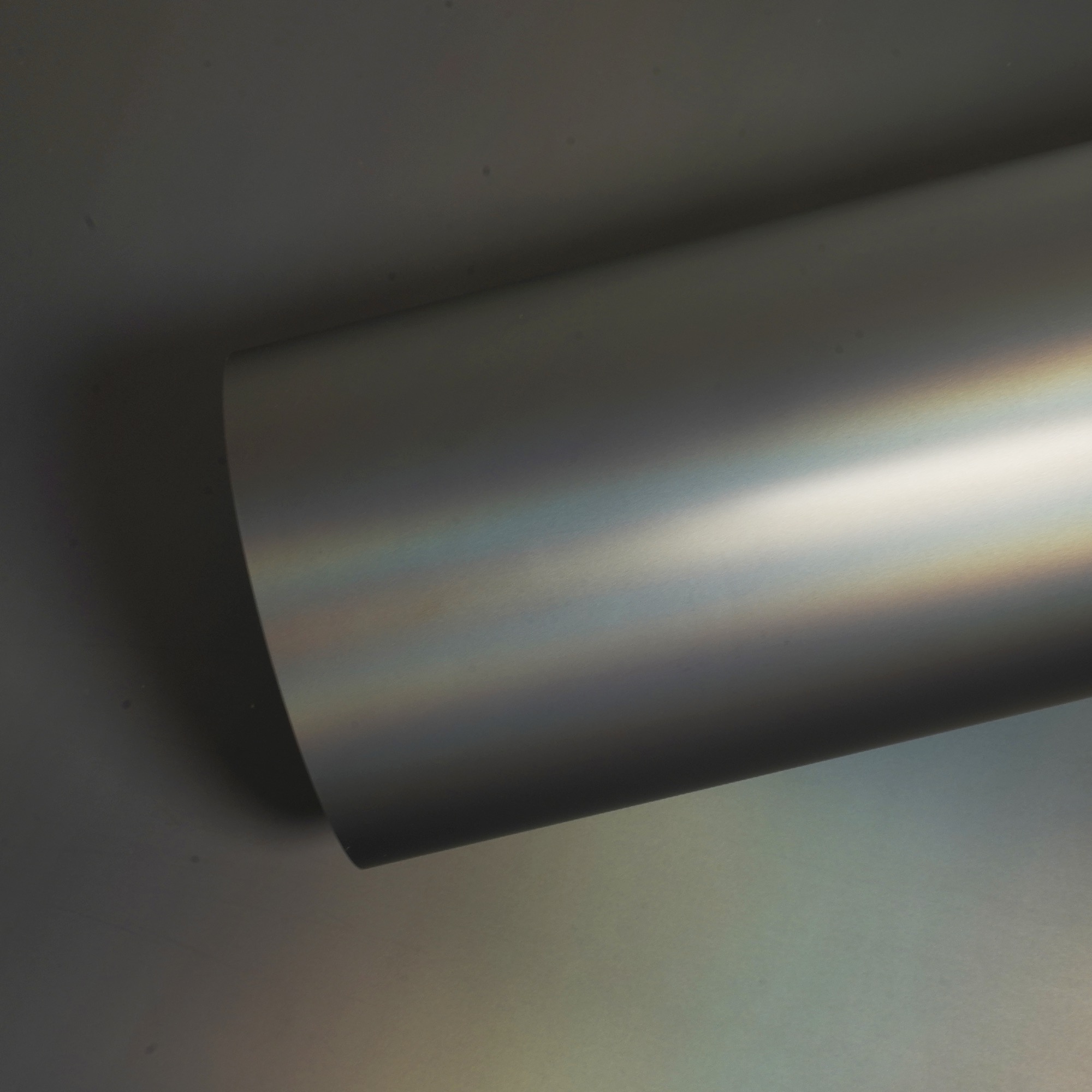 Ravoony Plus PET Matte Neon Electroplated Tungsten Steel Grey Car Vinyl Wrap