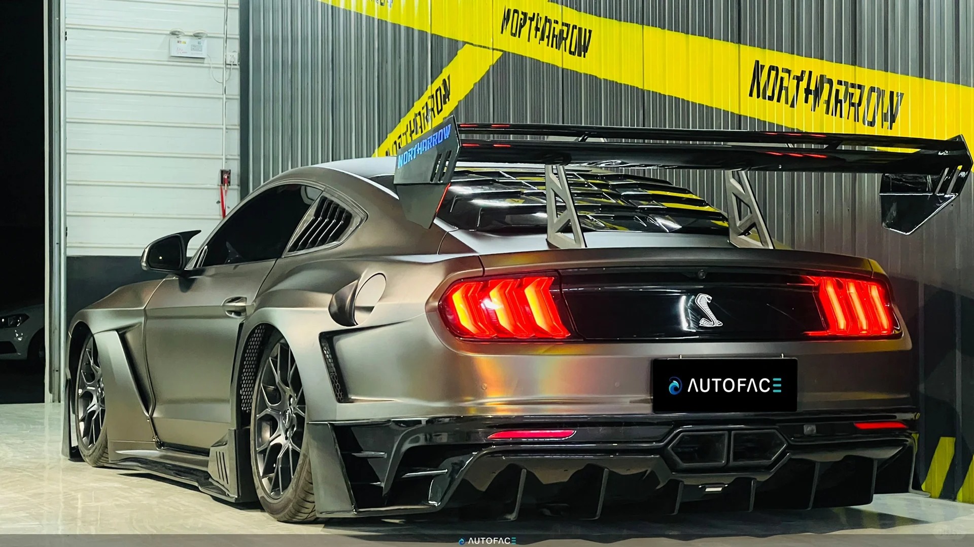 Neon Electroplated Tungsten Steel Grey Car Vinyl Wrap