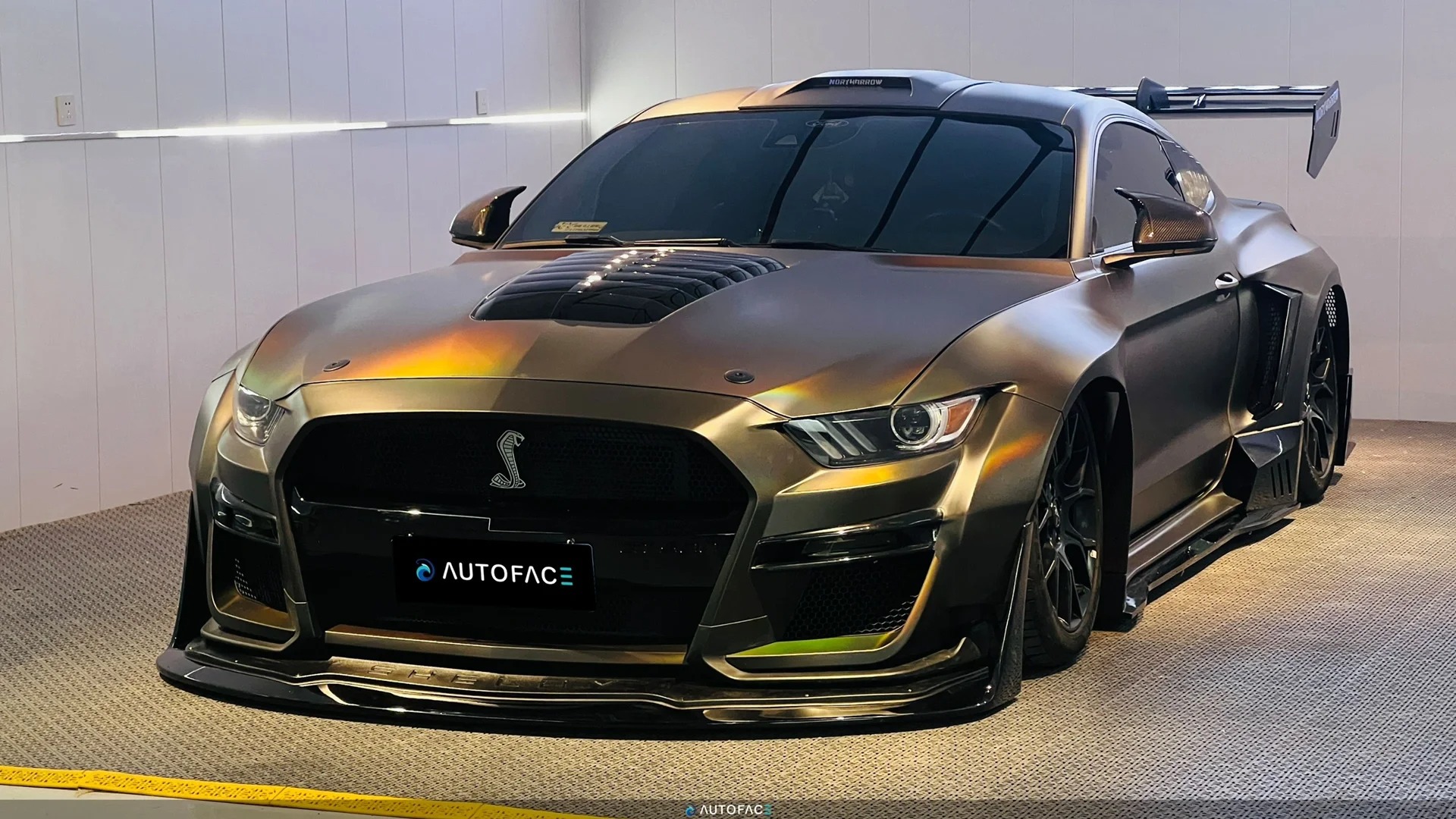 Neon Electroplated Tungsten Steel Grey Car Vinyl Wrap