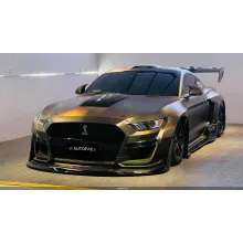 Neon Electroplated Tungsten Steel Grey Car Vinyl Wrap