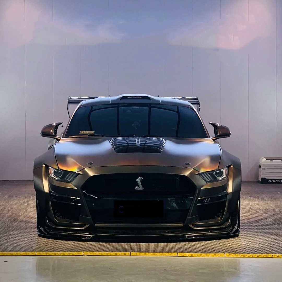 Neon Electroplated Tungsten Steel Grey Car Vinyl Wrap