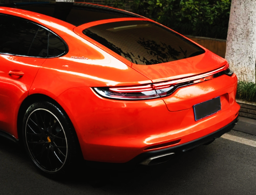 Ravoony Basic Glossy Metallic Paint Fire Red Vinyl Car Wrap