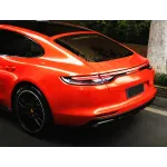 Ravoony Basic Glossy Metallic Paint Fire Red Vinyl Car Wrap