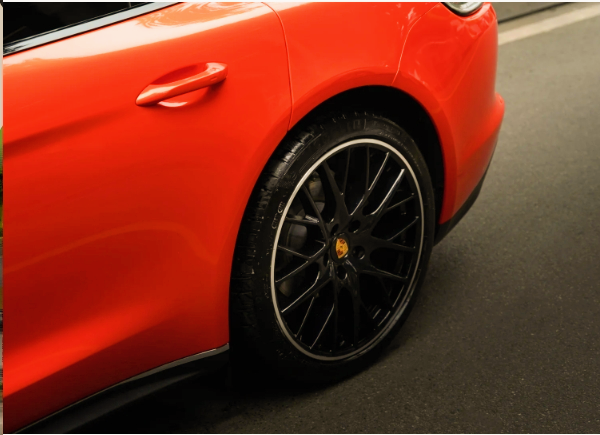 Ravoony Basic Glossy Metallic Paint Fire Red Vinyl Car Wrap