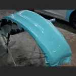 Ravoony Plus PET Gloss Crystal Tanager Blue Car Vinyl Wrap