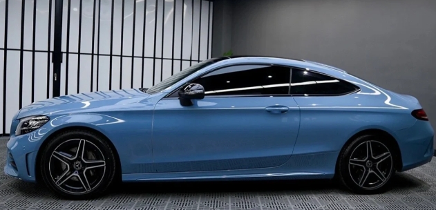 Ravoony Basic China Blue Car Vinyl Wrap