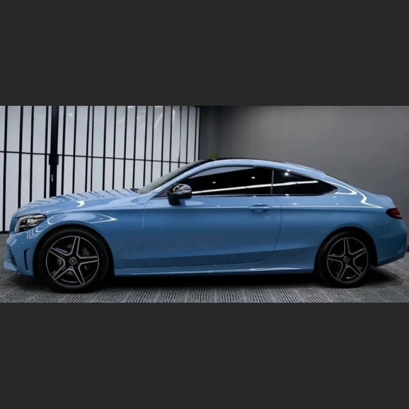 Ravoony Basic China Blue Car Vinyl Wrap