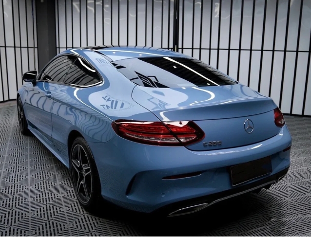 Ravoony Basic China Blue Car Vinyl Wrap