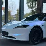 Ravoony Basic Glossy White to Blue Car Vinyl Wrap