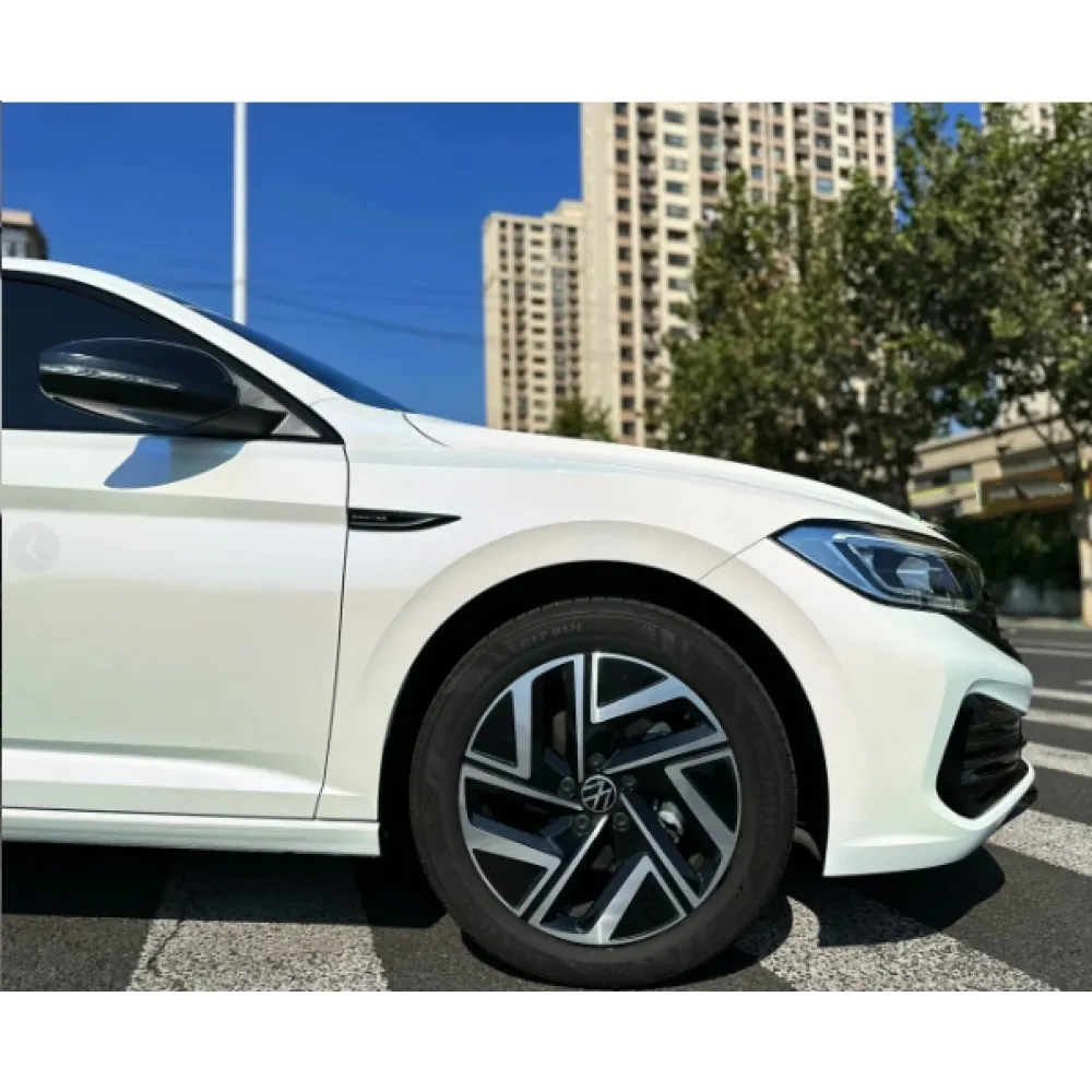 Ravoony Basic Glossy White to Blue Car Vinyl Wrap