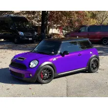 Ravoony Basic Glossy Explosion Purple Car Vinyl Wrap