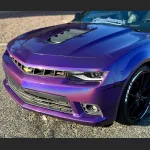 Ravoony Plus Glossy Laser Dark Purple Car Wrap
