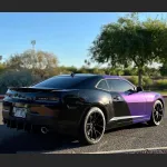 Ravoony Plus Glossy Laser Dark Purple Car Wrap