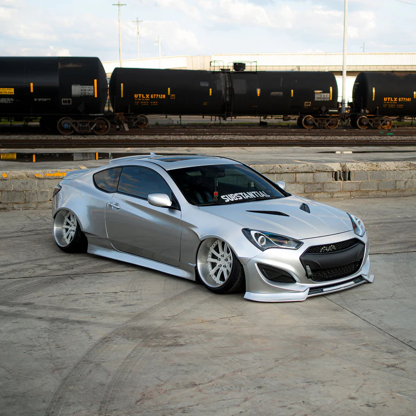 Ravoony Plus Ultra Gloss Metallic Silver Car Wrap