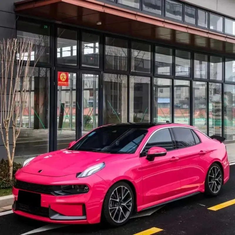 Ravoony Basic PET Gloss Beets Purple Vinyl Car Wrap