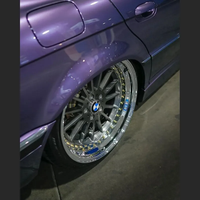 Ravoony Basic Gloss Liquid Metallic Viola Purple Car Wrap