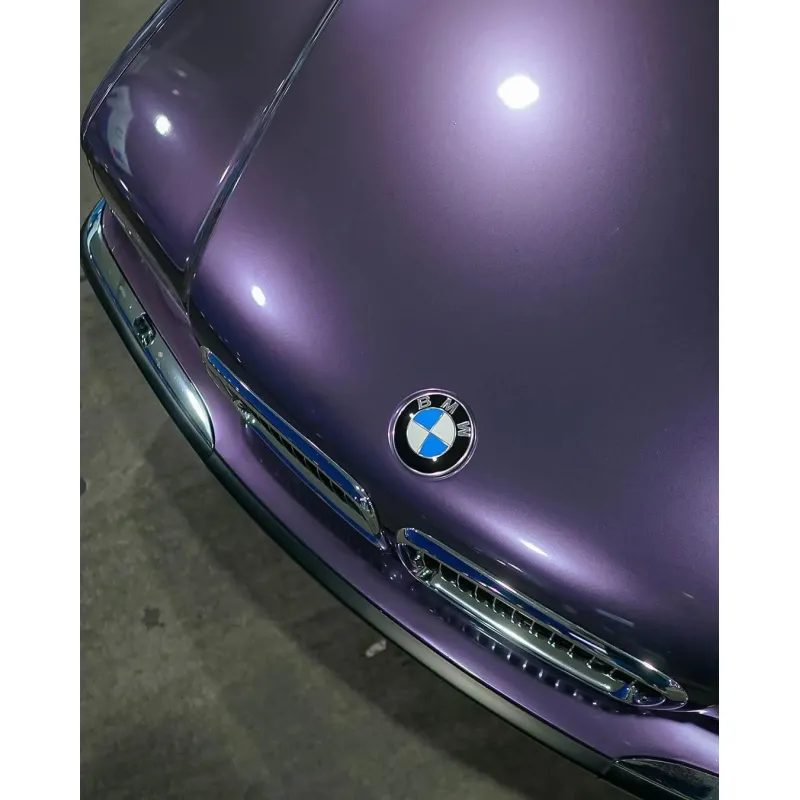 Gloss Liquid Metallic Viola Purple Car Wrap