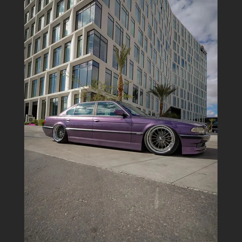 Ravoony Basic Gloss Liquid Metallic Viola Purple Car Wrap