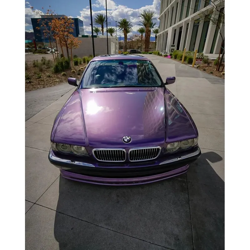 Gloss Liquid Metallic Viola Purple Car Wrap