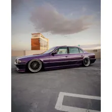 Gloss Liquid Metallic Viola Purple Car Wrap