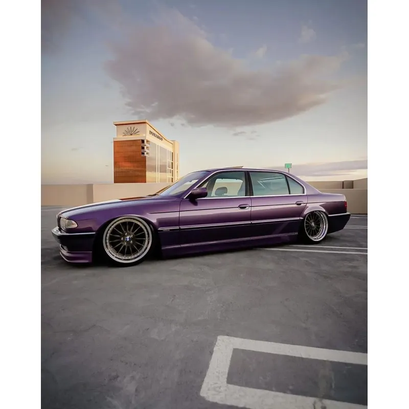 Gloss Liquid Metallic Viola Purple Car Wrap