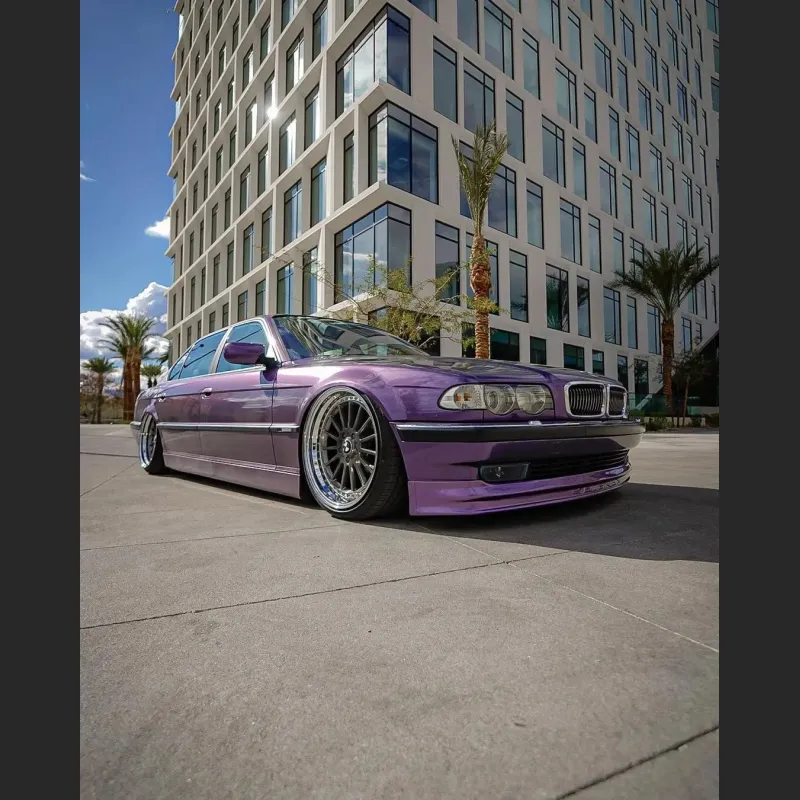 Ravoony Basic Gloss Liquid Metallic Viola Purple Car Wrap