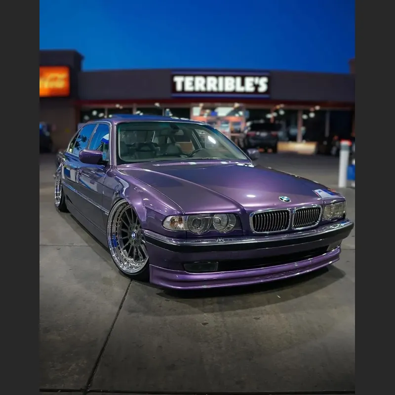 Ravoony Basic Gloss Liquid Metallic Viola Purple Car Wrap